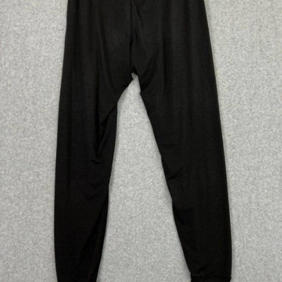 Mens Size Medium Black UPF 50 Base Layer Long John Bottoms